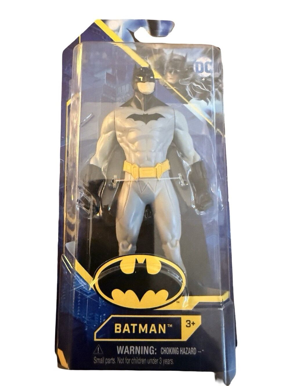 DC Batman Gray Action Figure Spin Master 4 Inch New Sealed 2020 New